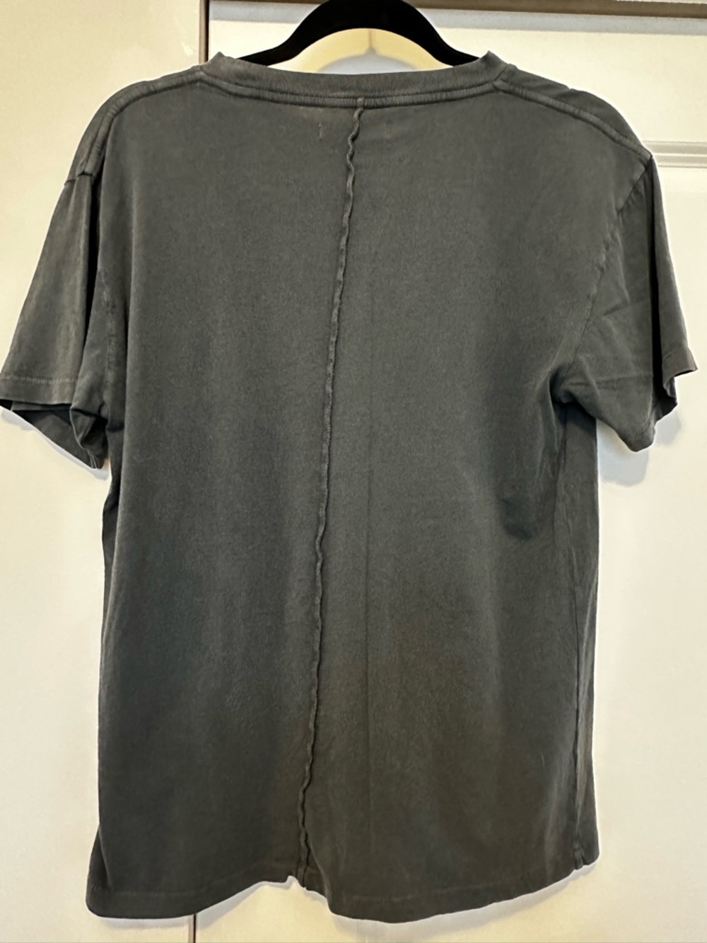 Anine Bing Los Angeles Eagle Graphic T-Shirt - Washed Black size small - Picture 3 of 5